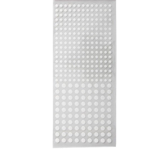 Glitterations craft stickers - Dots white