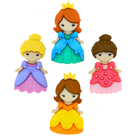 Dress it up craft buttons - Belle of the ball