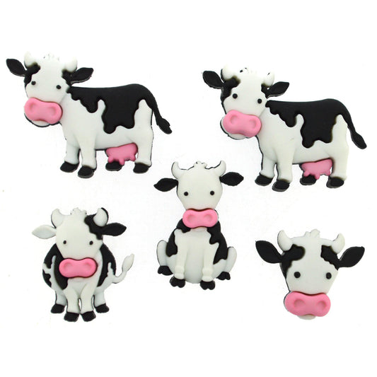 Dress it up craft buttons - Mooove it