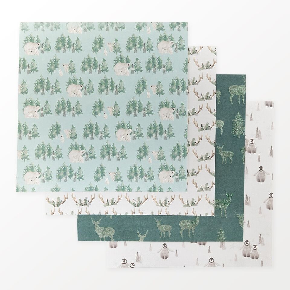 First Edition Christmas 12 x 12 premium paper pad - Arctic wonder
