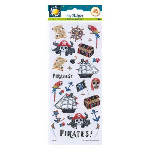 Craft Planet Fun stickers -  Pirates
