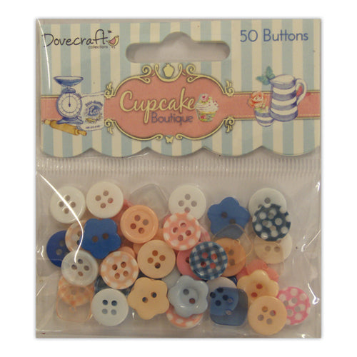 Dovecraft mini buttons - Cupcake Boutique
